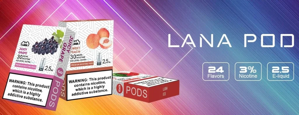 LANA 電子煙彈通用相容性指南與口味選擇說明